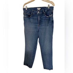 GOOD AMERICAN Cropped Jean